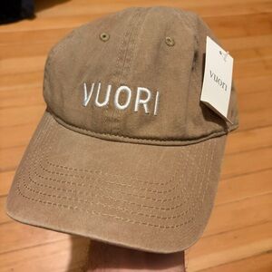 NEW Vuori Ball Cap dad Hat Camel Tan adjustable